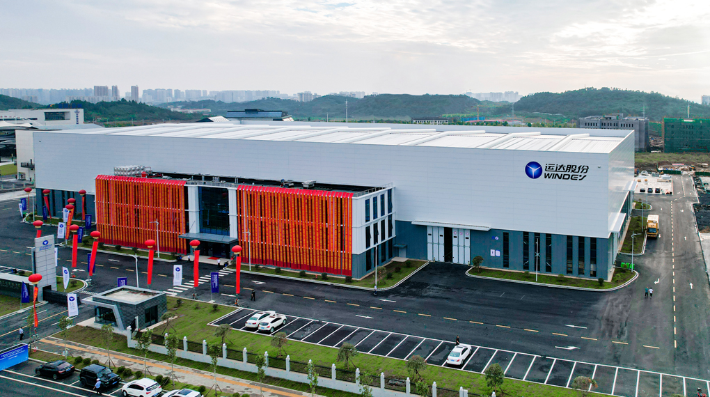 4001老百汇网站股份永州基地首台大兆瓦机组下线