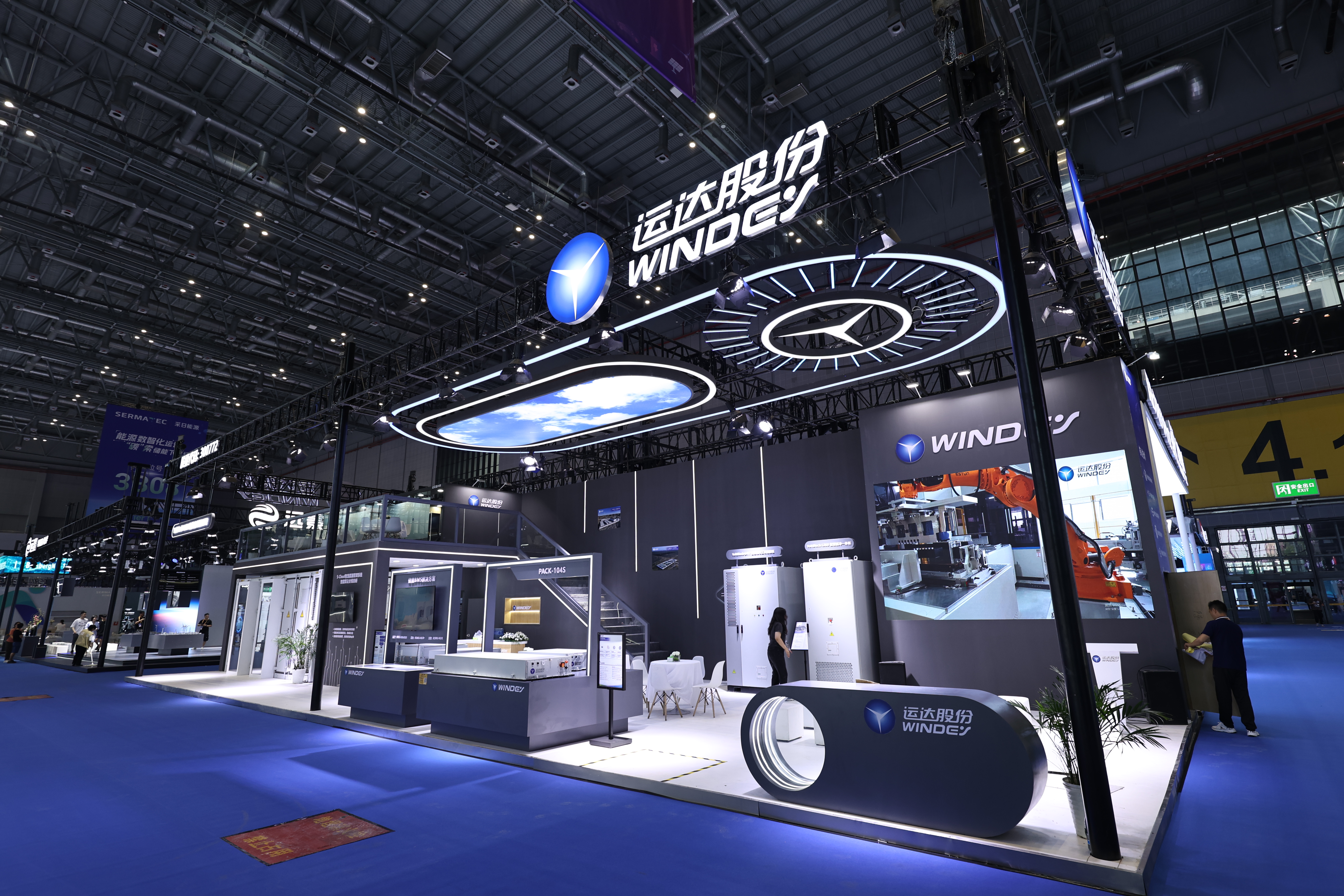 4001老百汇网站智储惊艳第三届EESA储能展